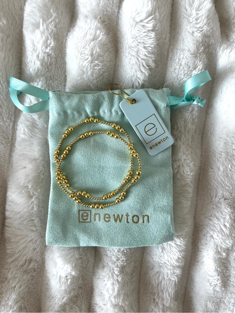 Enewton gold bracelets pack of 2